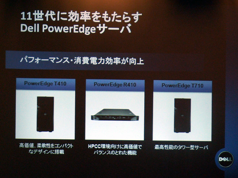 <strong>Dell PowerEdge T710/T410/R410の概要</strong>