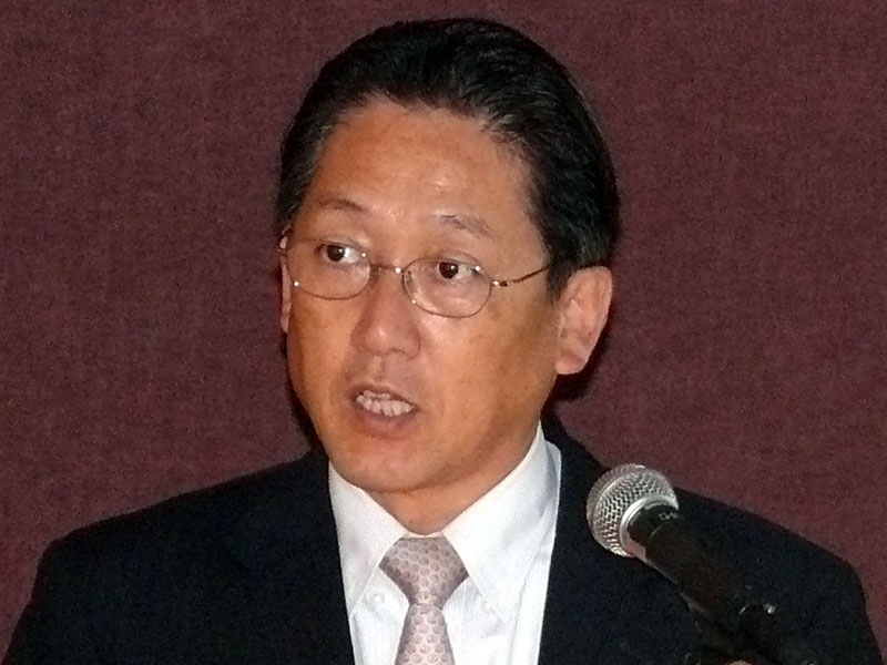 <strong>取締役社長の小林敏樹氏</strong>
