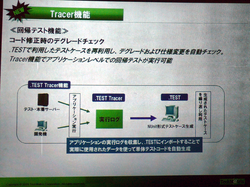 <strong>Tracer機能の概要</strong>