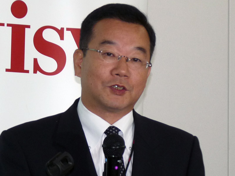<strong>ICTサービス本部 副本部長の庭山宣幸氏</strong>