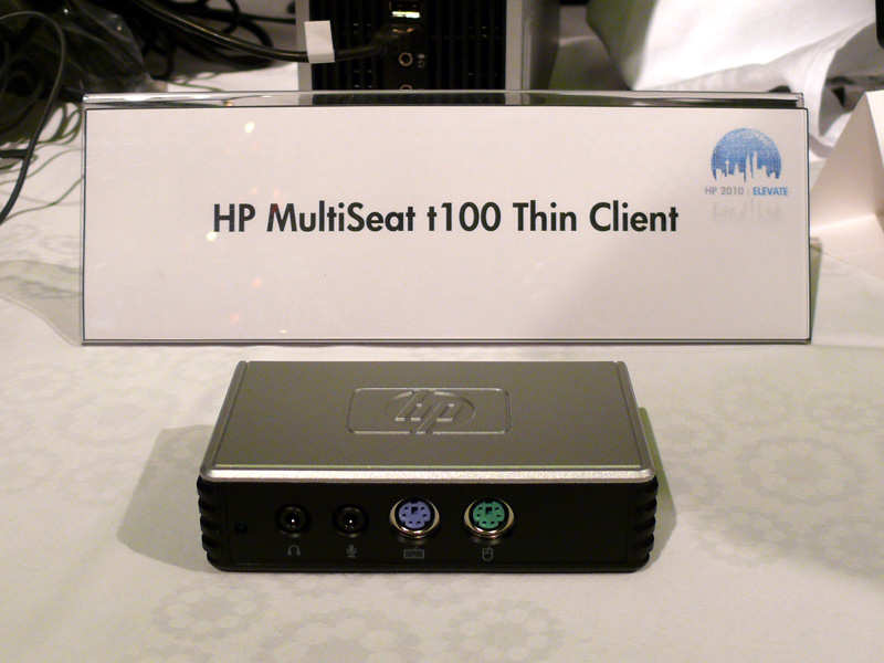 <b>HP MultiSeat t100 Thin Client</b>