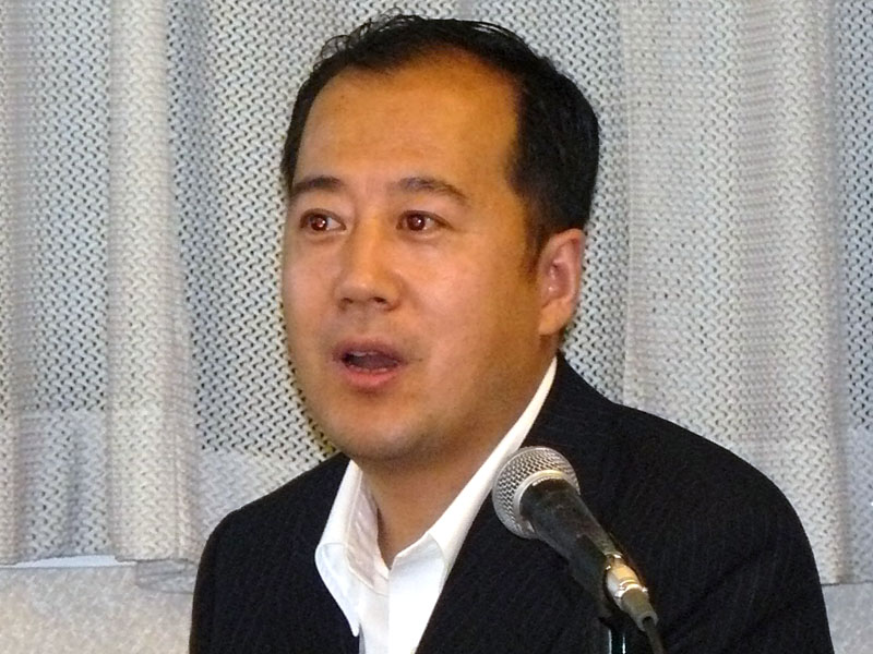 <strong>代表取締役社長の坂野樹文氏</strong>