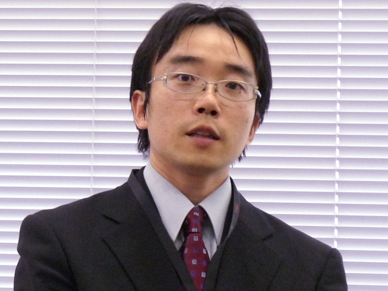 <strong>営業技術部 第一営業技術部の小宮山岳夫氏</strong>