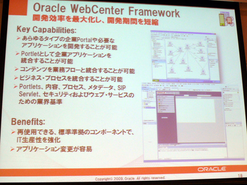 <strong>Frameworkでは他社製品も含め、既存の業務アプリをマッシュアップすることが可能</strong>