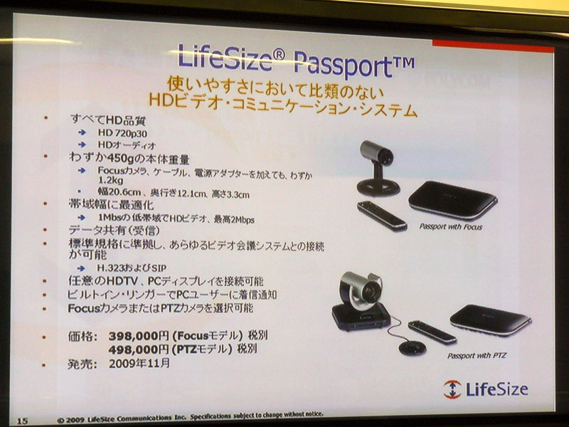 <strong>LifeSize Passportの特徴</strong>