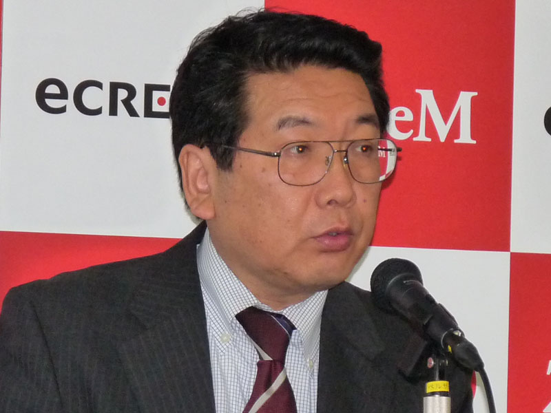 <b>代表取締役社長の土屋淳一氏</b>