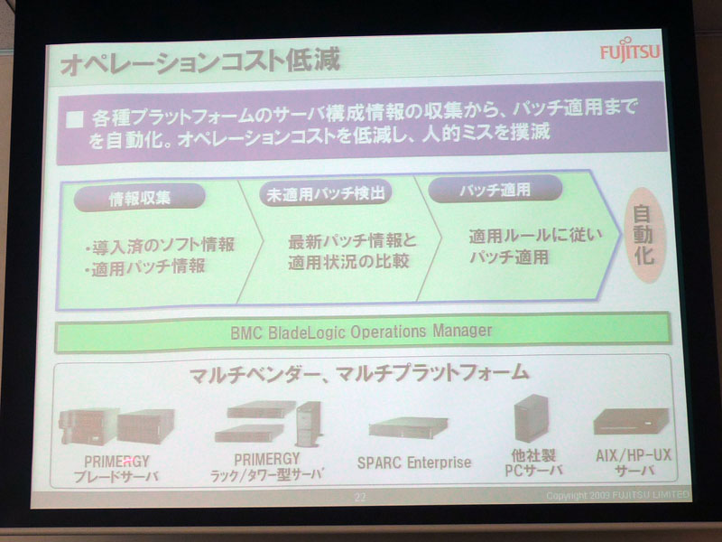 <strong>サーバーの情報収集から未適用パッチ検出、パッチ適用までを自動化</strong>