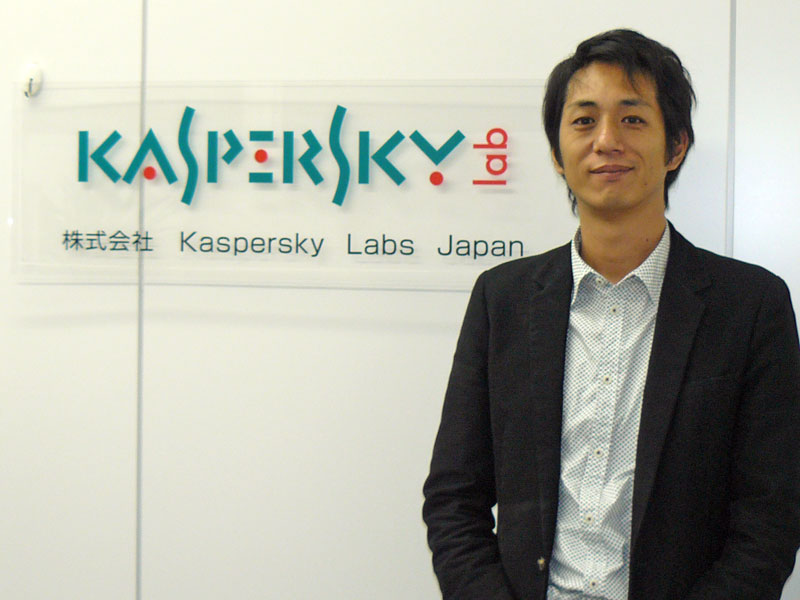 <strong>Kaspersky Labs Japanの代表取締役社長、川合林太郎氏</strong>