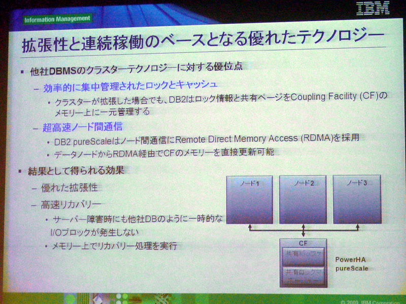 <strong>拡張性と連続稼働のベースとなるテクノロジ</strong>