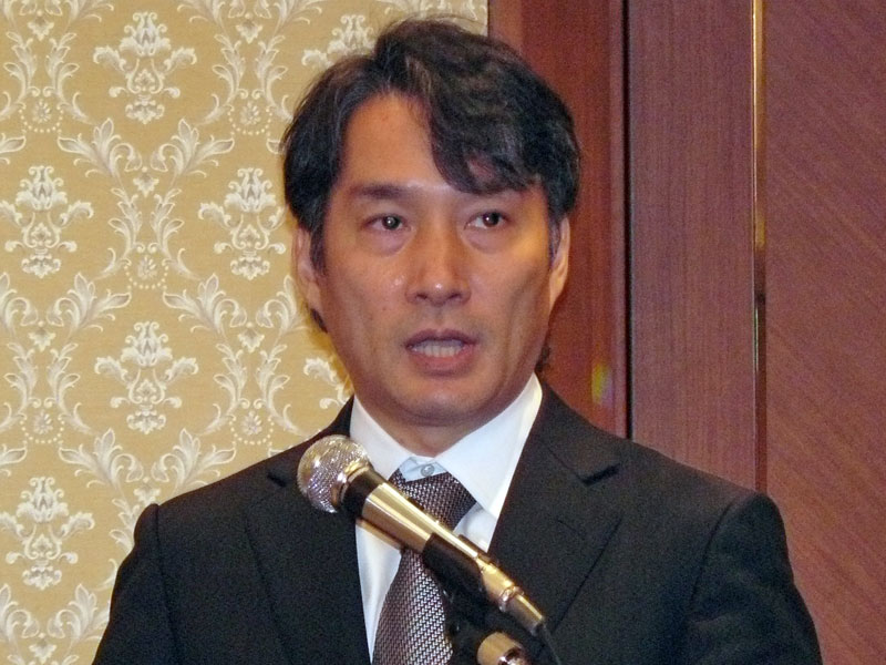 <strong>代表取締役社長の森川徹治氏</strong>