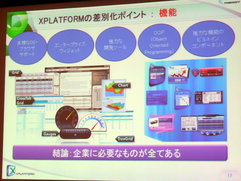 <strong>機能面での差別化ポイント</strong>