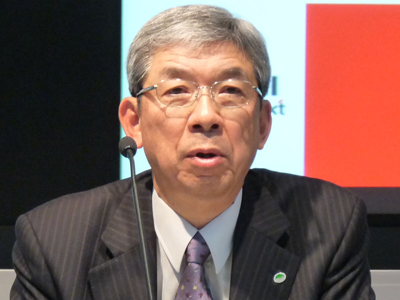 <strong>執行役副社長の三好崇司氏</strong>