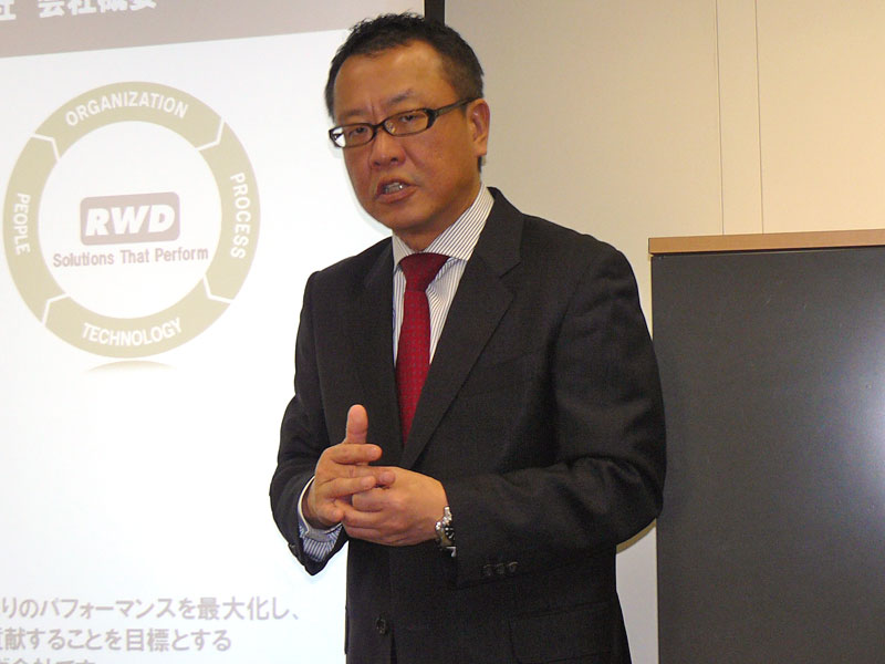 <strong>代表取締役社長の吹田順一郎氏</strong>