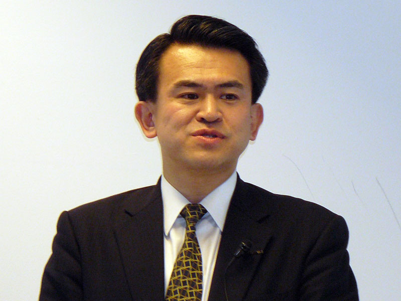 <strong>営業部長の川崎晃司氏</strong>