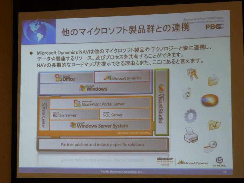 <b>Officeなどマイクロソフト製品と密に連携</b>