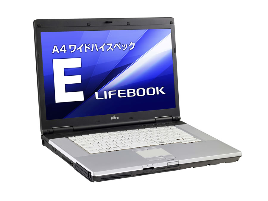 <b>15.6インチワイド液晶を搭載したA4サイズのハイスペック機「LIFEBOOK E780/A」</b>