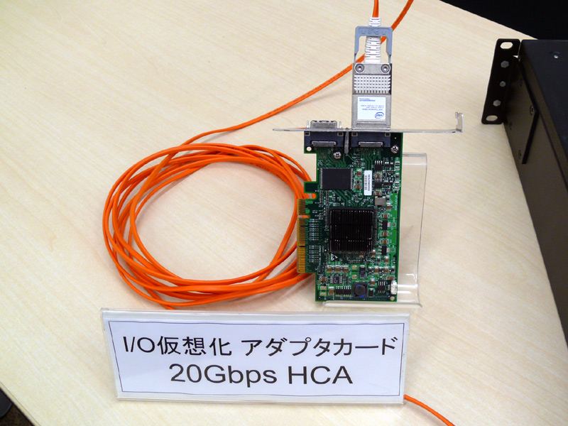 <b>20Gbps HCA</b>