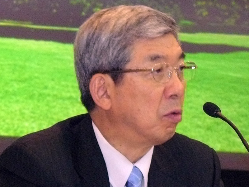 <b>執行役副社長の三好崇司氏</b>