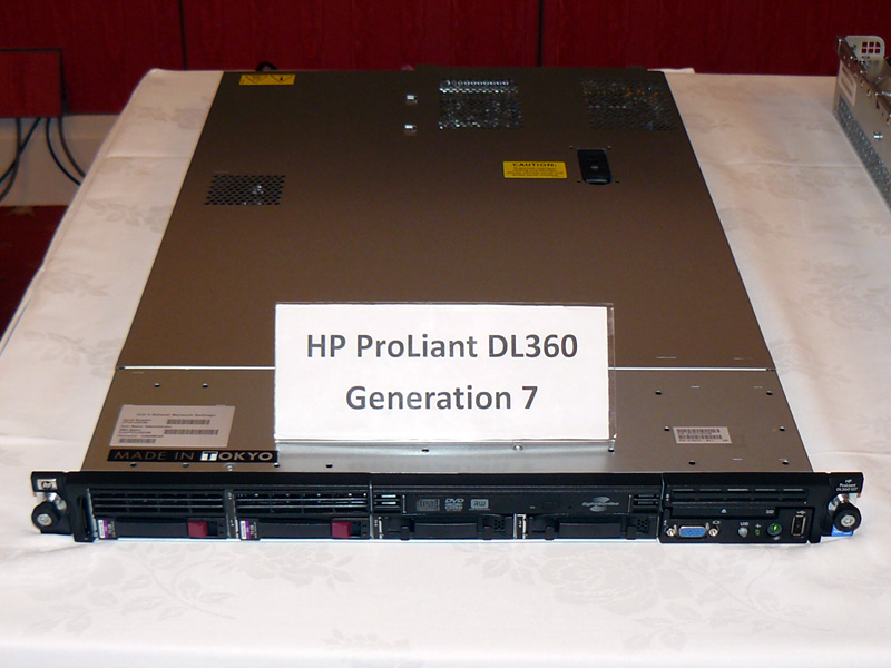 <strong>HP ProLiant DL360 G7</strong>